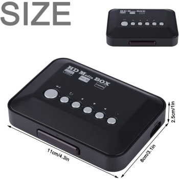Odtwarzacz HD Media Player Box 1080P pilot Full3D [23140000827]